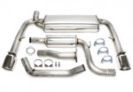 Duplex catback (nerjavno jeklo) TA Technix za Volvo C70 II Cabriolet (872) 2006-2009