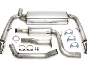 Duplex catback (nerjavno jeklo) TA Technix za Volvo C70 II Cabriolet (872) 2006-2009