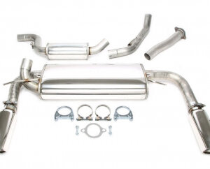 Duplex catback (nerjavno jeklo) TA Technix za Volvo S40 II, V50 (544) 2004-2012
