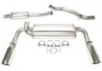Duplex catback (nerjavno jeklo) TA Technix za Volvo S40 II AWD, V50 AWD (544) 2004-2010