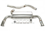 Duplex catback (nerjavno jeklo) TA Technix za Volvo XC 60 (156) 2008-2017