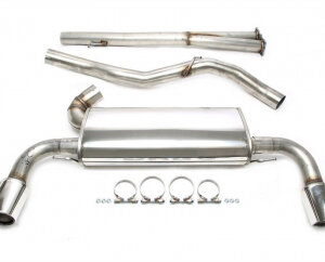 Duplex catback (nerjavno jeklo) TA Technix za Volvo XC 60 (156) 2008-2017 — Motorsport only
