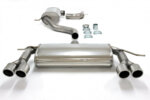 Duplex catback (nerjavno jeklo) TA Technix za VW Scirocco III (13) 2008-