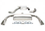 Duplex catback (nerjavno jeklo) TA Technix za VW Golf VI GTI (5K1) 2009-
