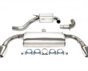 Duplex catback (nerjavno jeklo) TA Technix za VW Golf VI GTI (5K1) 2009-