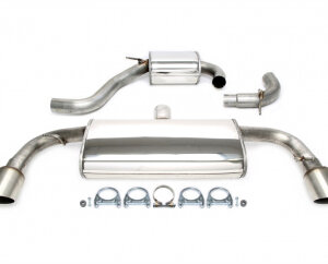 Duplex catback (nerjavno jeklo) TA Technix za VW Golf VI (5K1) 2009-