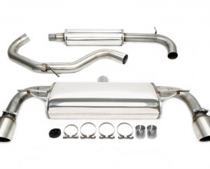 Duplex catback (nerjavno jeklo) TA Technix za VW Golf VII (5G1) 2013-