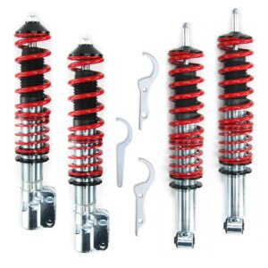 JOM Redline nastavljivo vzmetenje za VW Golf 1, Jetta 1 letnik 1974 – 8.1983, Golf 1 Kabriolet letnik 9.1979 – 6.1993 (155), Scirocco 1 in 2 (53/B)