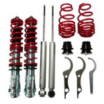 JOM Redline nastavljivo vzmetenje za VW Lupo ( 6X ) 1.0, 1.4, 1.4 16V, 1.6GTi, 1.4TDi, 1.7SDi od letnik 1999 – 2005, ni primerno za 1.2TDi 3L