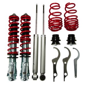 JOM Redline nastavljivo vzmetenje za VW Lupo ( 6X ) 1.0, 1.4, 1.4 16V, 1.6GTi, 1.4TDi, 1.7SDi od letnik 1999 – 2005, ni primerno za 1.2TDi 3L