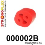 Stronglex puše - 000002B: Exhaust mount hanger 27mm