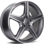 Platišče Carbonado Superior 18" 8.0J 5x112 ET45 Grafitna