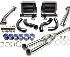 Hladilnik zraka kit + downpipe TA Technix za Nissan GT-R (R35) 2009-2013 — Motorsport only
