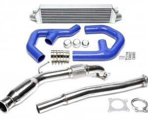 Hladilnik zraka kit + downpipe TA Technix za Audi A3, Leon, Ocatvia, Golf, Jetta, Passat, Scirocco (8P) 2003-2017 — Motorsport only