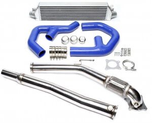Hladilnik zraka kit + downpipe TA Technix za Audi A3, Leon, Ocatvia, Golf, Jetta, Passat, Scirocco (8P) 2003-2017 — Motorsport only