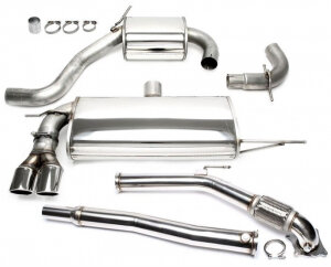 Catback + downpipe (nerjavno jeklo) TA Technix za Audi A3, Golf V+VI (8P) 2003-2012
