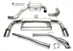 Duplex catback + downpipe (nerjavno jeklo) TA Technix za VW Golf VI (1K) 2008-2012