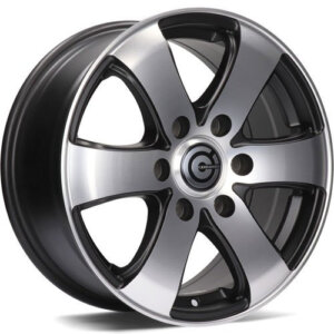 Platišče Carbonado Mammuth 16" 7.0J 6x130 ET50 Črna