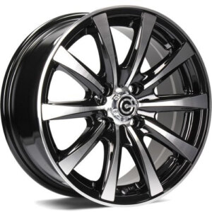 Platišče Carbonado Raven 15" 6.5J 4x100/4x98 ET35 Črna
