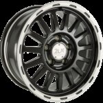 Platišče Diewe Wheels 2LX 17" 8.0J 6x139,7 ET40 Črna