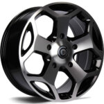 Platišče Carbonado Giant 18" 8.0J 5x160 ET50 Črna