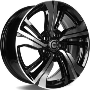 Platišče Carbonado Monk 17" 7.0J 5x114,3 ET45 Črna