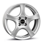 Platišče Borbet F 16" 6.5J 4x100 ET45 Srebrna
