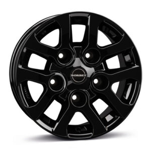 Platišče Borbet LD 16" 8.0J 5x165,1 ET5 Črna