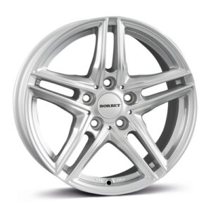 Platišče Borbet XR 17" 7.5J 5x120 ET35 Srebrna