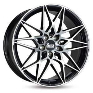 Platišče MAM B2 18" 8.0J 5x112 ET30 Črna