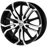 Platišče Brock B26 17" 7.5J 5x100 ET38 Črna