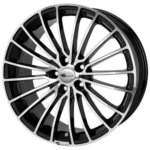 Platišče Brock B24 19" 8.0J 5x114,3 ET38 Črna