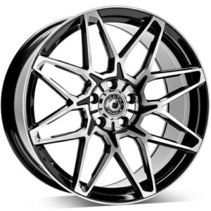 Platišče Wrath Wheels WF-6 18" 9.0J 5x112 ET42 Črna