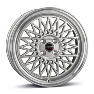 Platišče Borbet B 17" 7.0J 4x108 ET20 Srebrna