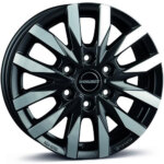 Platišče Borbet CW6 16" 6.5J 6x130 ET62 Črna
