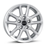 Platišče Borbet W 15" 6.0J 5x108 ET43 Srebrna