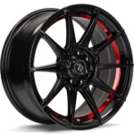 Platišče Seventy9 SCF-F 15" 7.0J 4x100/4x114,3 ET35 Črna
