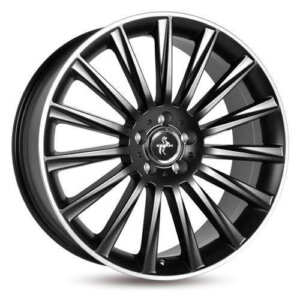 Platišče Keskin Tuning KT18 17" 7.0J 5x112 ET38 Črna