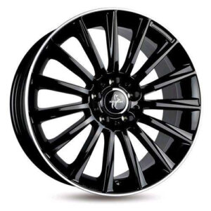 Platišče Keskin Tuning KT18 17" 7.0J 5x120 ET35 Črna
