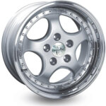 Platišče Keskin Tuning KT2 18" 9.5J 5x130 ET52 Srebrna