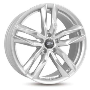 Platišče MAM RS3 16" 7.0J 5x114,3 ET45 Srebrna