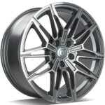 Platišče Carbonado Rubin 18" 8.0J 5x112 ET30 Grafitna