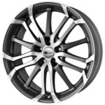 Platišče Brock B26 17" 7.5J 5x100 ET38 Grafitna