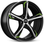 Platišče Ronal R62 green 17" 7.5J 5x114,3 ET50 Črna