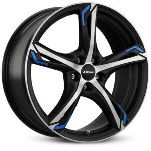 Platišče Ronal R62 blue 19" 8.0J 5x112 ET35 Črna