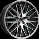 Platišče Diewe Wheels Fina 21" 9.5J 5x112 ET40 Črna