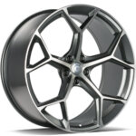 Platišče Carbonado Fancy 21" 9.5J 5x112 ET25 Grafitna