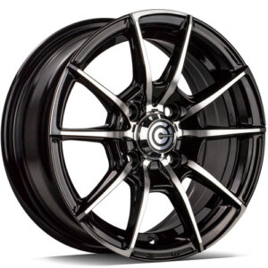 Platišče Carbonado Scooter 13" 5.5J 4x100/4x98 ET30 Črna