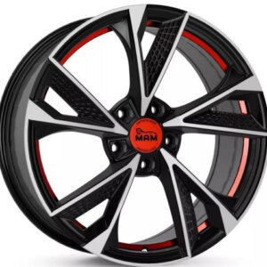 Platišče MAM RS6 16" 7.0J 5x120 ET35 Črna