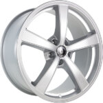 Platišče Diewe Wheels Trina 21" 10.5J 5x120 ET38,1 Srebrna